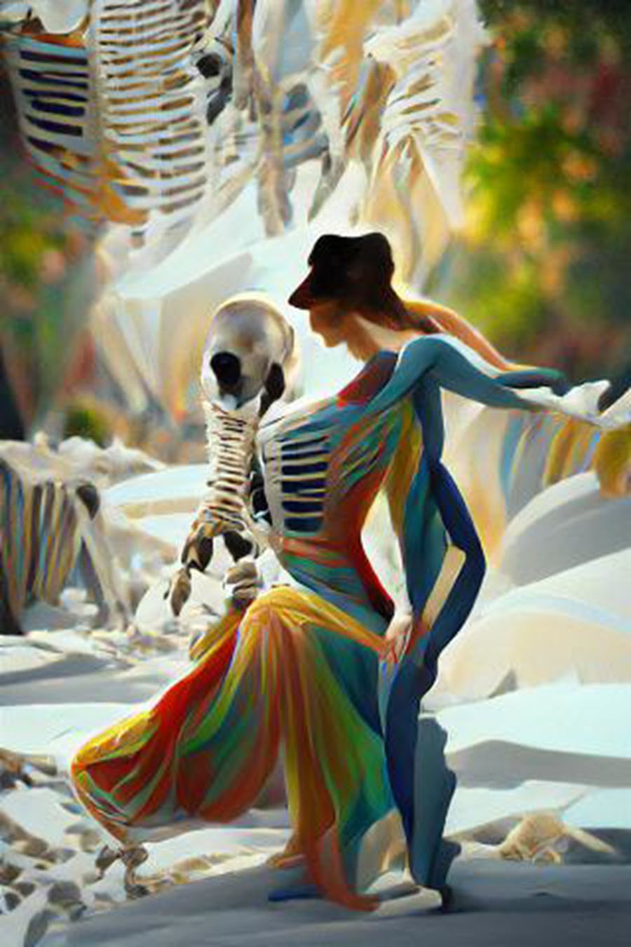 The courtship that leads to death